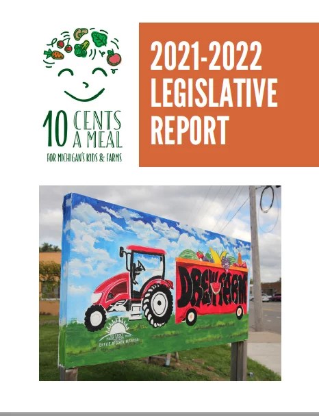 21-22 10 Cents a Meal legislative report cover
