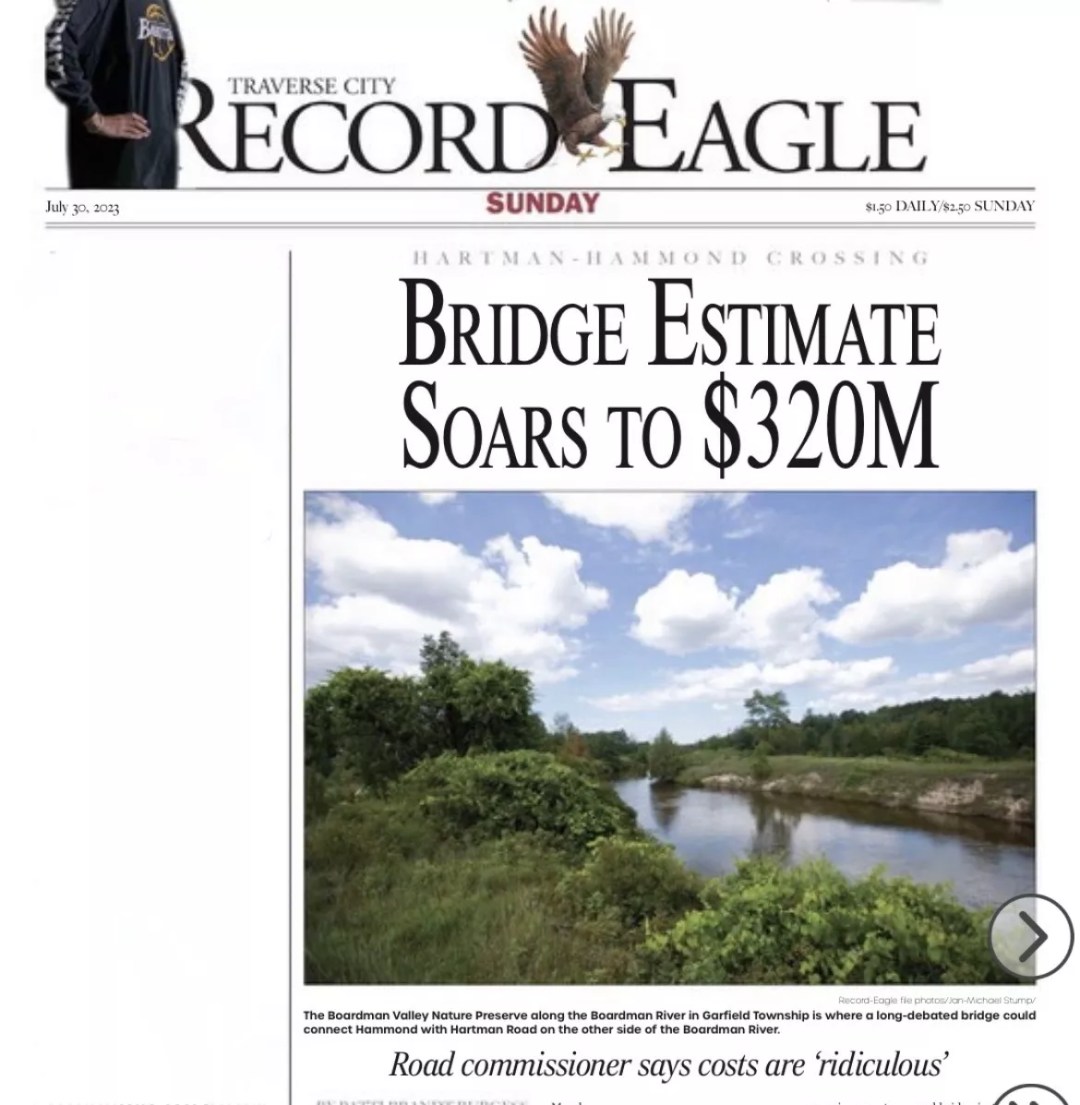 Record-Eagle Boardman Bridge story