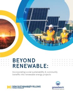 Beyond Renewable University of MIchigan study cover