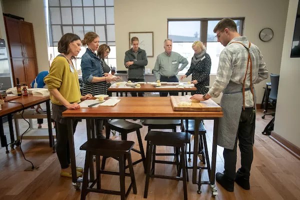 Culinary Medicine Training Table Health for Groundwork Center on March 14, 2019