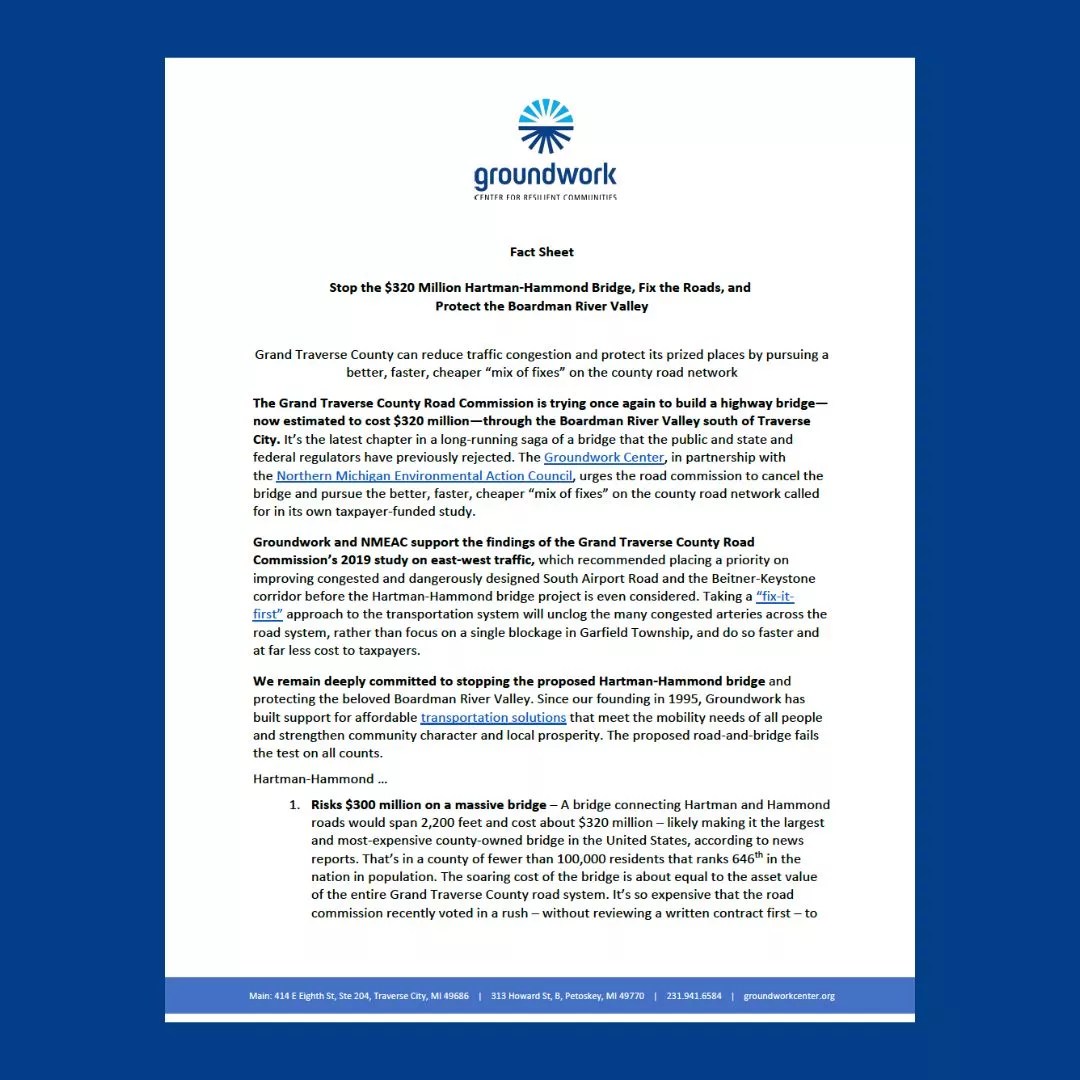 Boardman bridge fact sheet