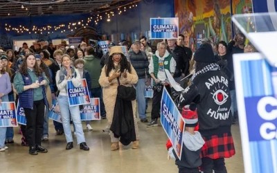 Pushing back! Recap of rally for climate.