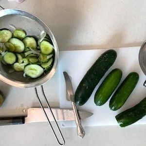 Bread and Butter Pickles recipe