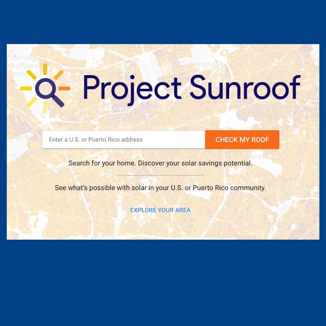Project Sunroof graphic