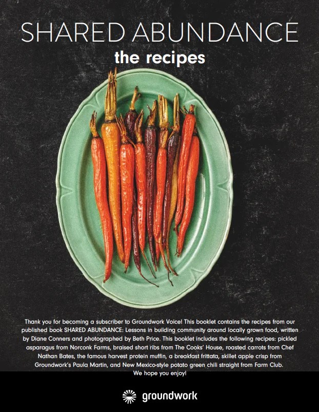 Shared Abundance recipes cover