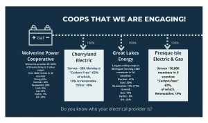 Rural electric cooperatives that we are engaging