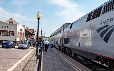 How passenger rail helped these two southern towns